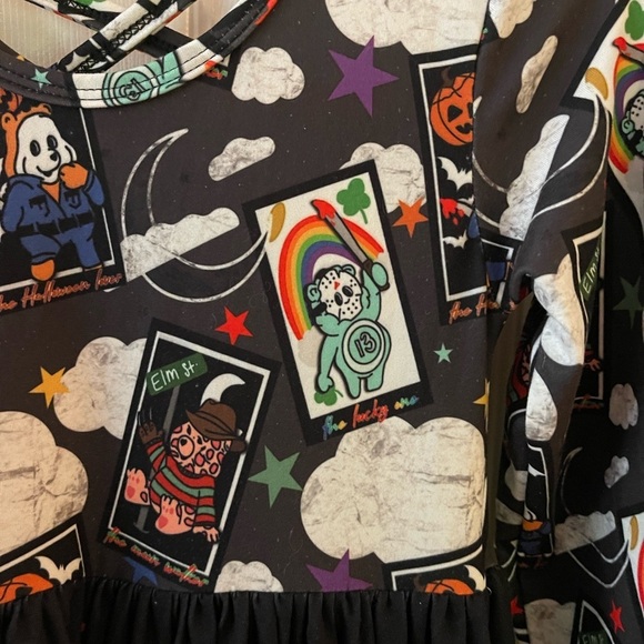 Unbranded “Scare Bears” Dress XL (5/6T) - Picture 9 of 12